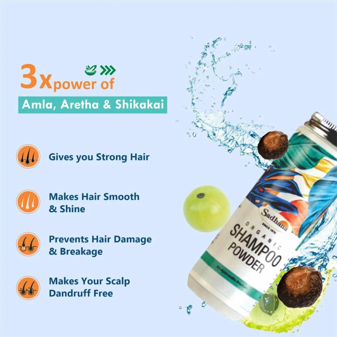Organic Shampoo Powder